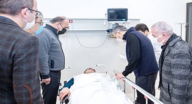 Vali Yerlikaya, Çatalca'da Yaralanan Polisleri Hastanede Ziyaret Etti